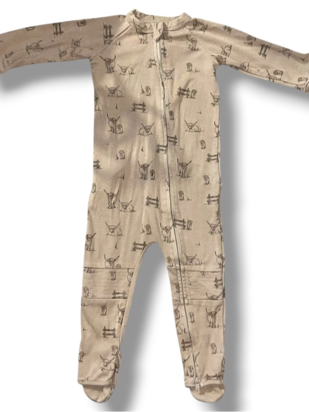 Goumi Kids Highland Cow Pajamas - 18-24M